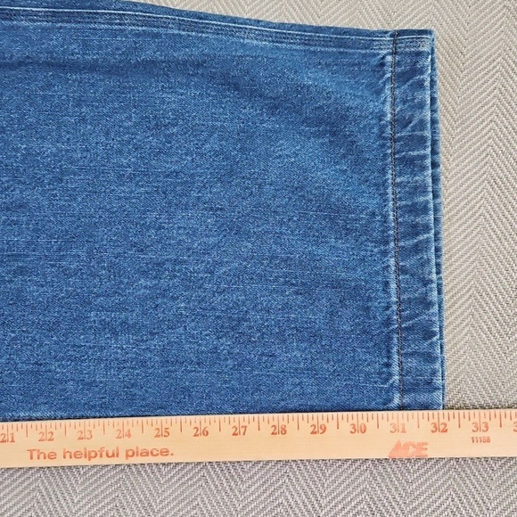Saddlebred Big & Tall Carpenter Jeans Men's 52x32 Medium Wash Style 8958 NWT - Picture 13 of 16